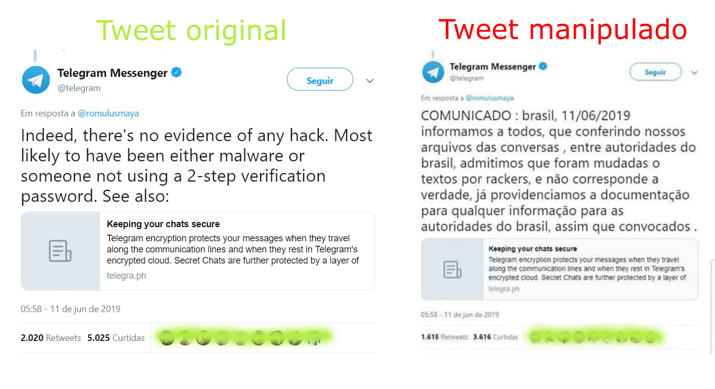 Telegram se posiciona sobre #VazaJato: não há evidência de hack • B9