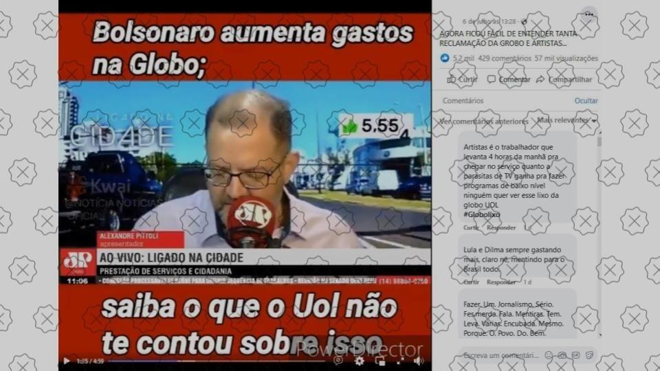 Posts falseiam gastos de Lula e Bolsonaro em Londres