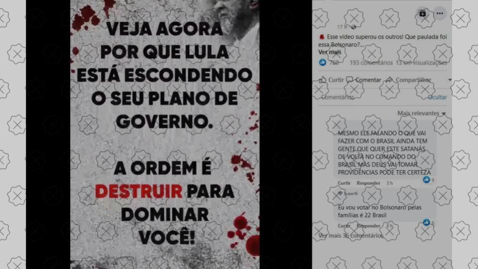 Vídeo cita oito propostas que não constam nas diretrizes de governo da chapa Lula-Alckmin