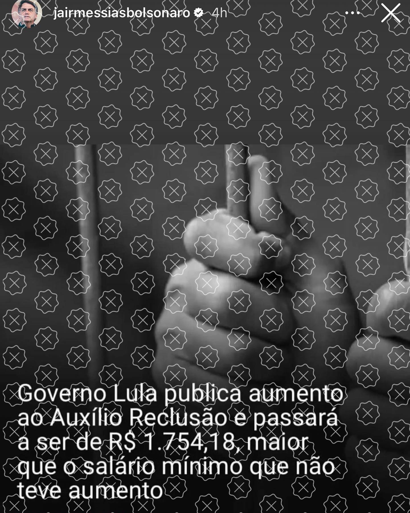 É #fake que governo Lula aumentou salário-reclusão para R$ 1.754,18, acima  do salário mínimo :: Caldeirão Político