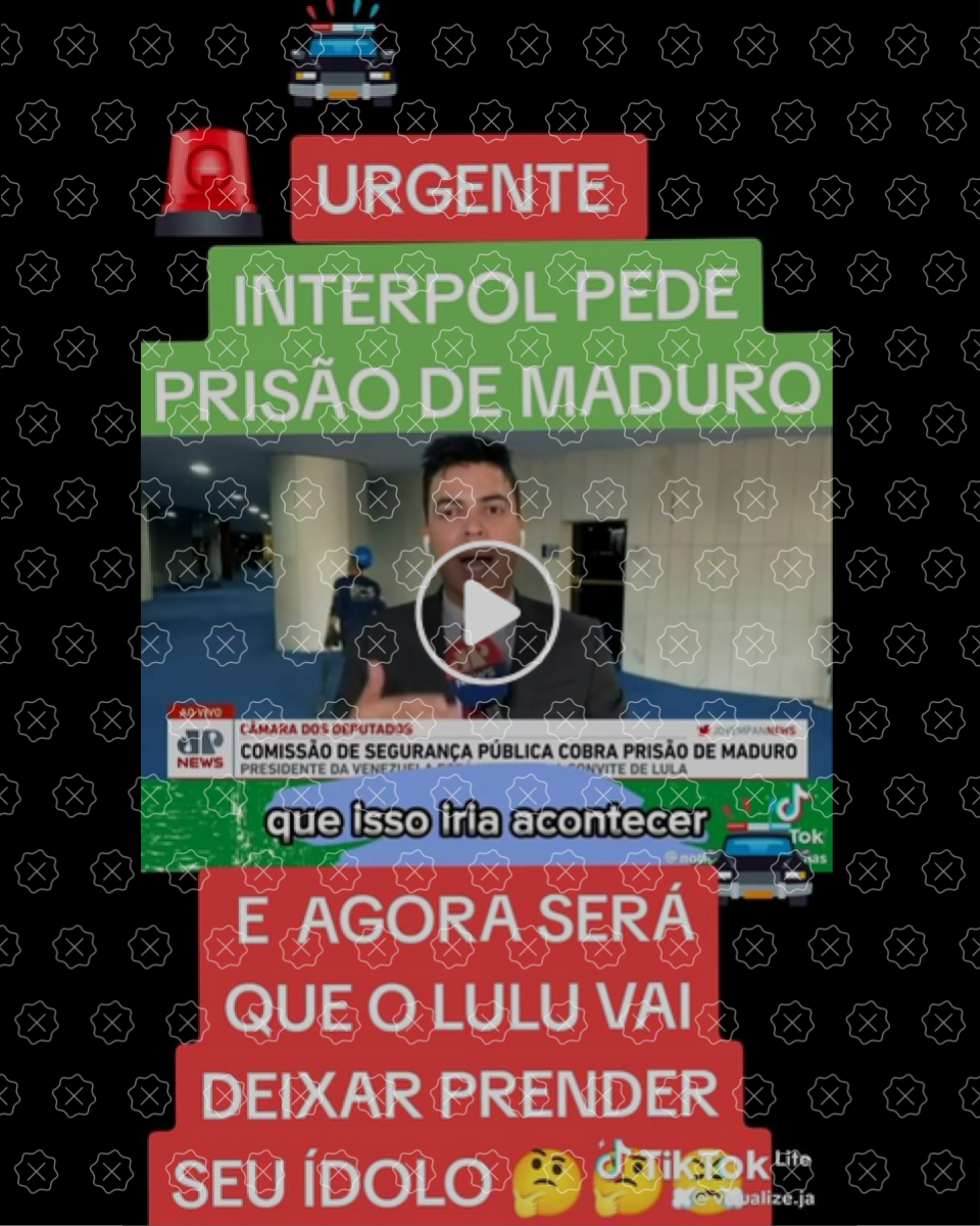 Posts distorcem matéria da Jovem Pan News para sugerir que Interpol pediu prisão de Maduro