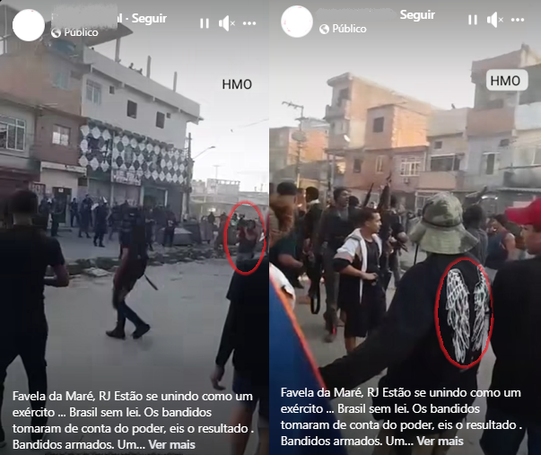 Trechos do vídeo compartilhado fora de contexto mostram presença de integrantes da equipe de filmagem com câmeras e profissionais com camisa com estampa oficial da série