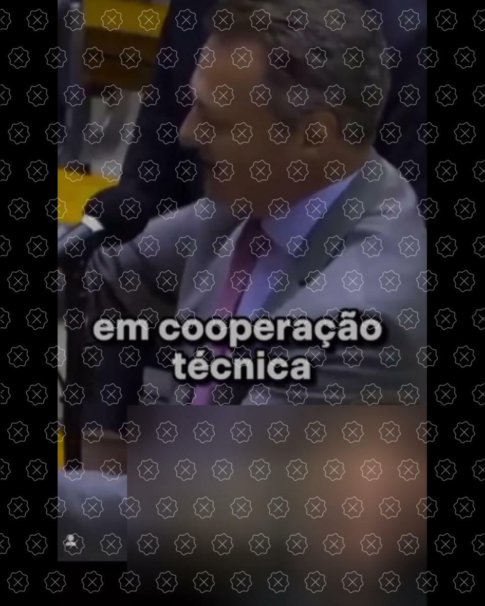 Em vídeo difundido nas redes um homem engana ao dizer que o governo Lula assinou acordo de cooperação técnica com o Hamas, o que não é verdade.