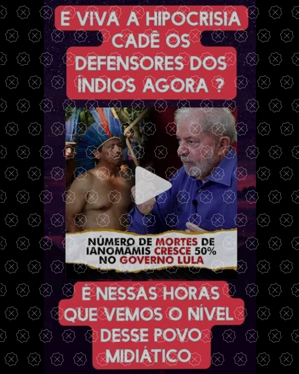 Foto de Lula ao lado de indígena circula com legenda que questiona ‘cadê os defensores dos índios agora?’ e aponta alta de 50% no número de óbitos de yanomamis