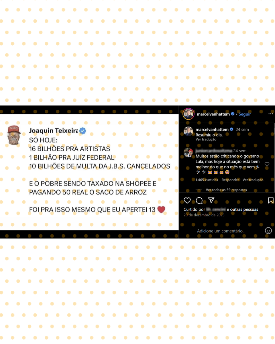 Publicação no Instagram em que o deputado Marcel Van Hattem (Novo-RS) alega que o governo federal teria gasto R$16 bilhões com a Lei Rouanet.
