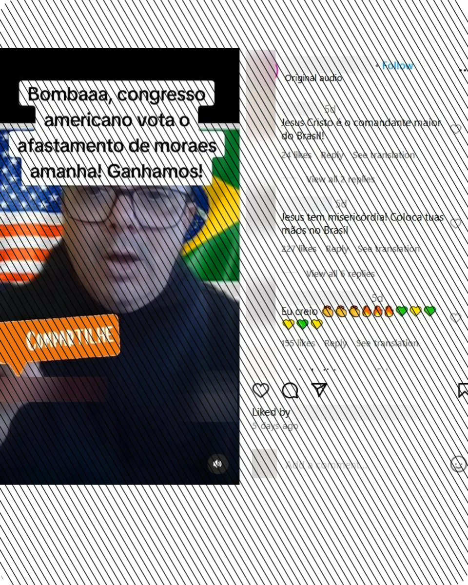 Vídeo que cita uma suposta votação do Congresso dos Estados Unidos para afastar o ministro do STF Alexandre de Moraes é satírico