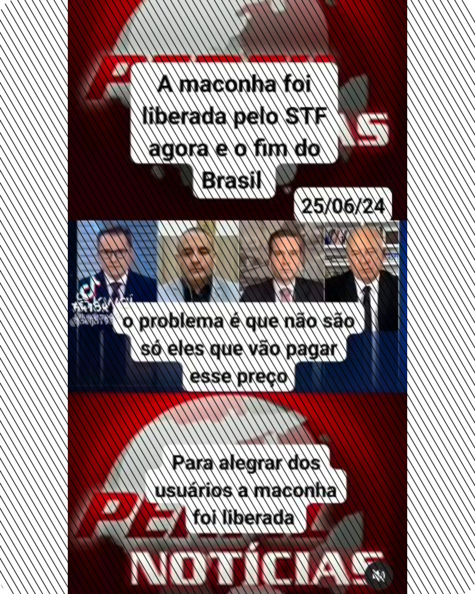Programa da Jovem Pan circula junto de legenda enganosa que diz que maconha foi liberada no Brasil ‘para alegria dos usuários’