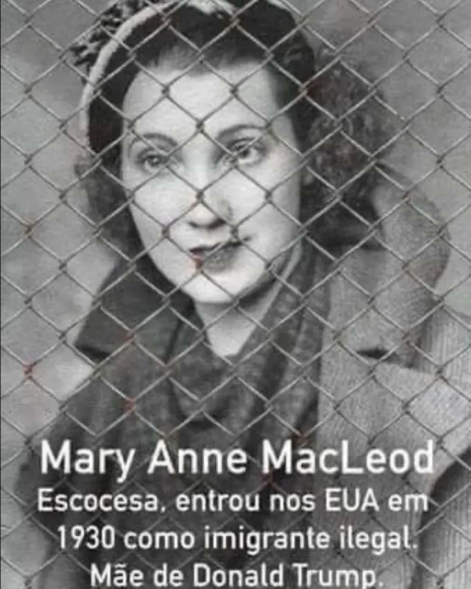 Posts mentem ao alegar que a mãe de Donald Trump entrou ilegalmente nos EUA em 1930, o que não é verdade