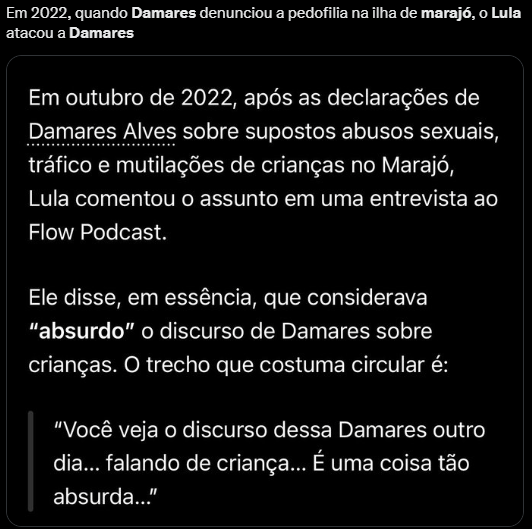 Como uma rede extremista no X articulou a falsa associação de Lula à pedofilia