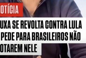Não é verdade que Xuxa criticou Lula por fala sobre ‘tomar toque’