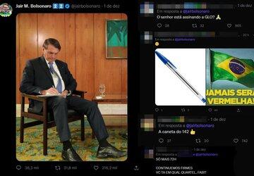 Bolsonaro posta foto antiga e golpistas mentem que é assinatura de ‘autorização’ ao Exército