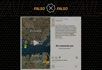 É falso que ponte rodoferroviária entre SP e MS foi construída no governo Bolsonaro