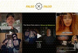 Beyoncé, The Rock e Will Smith não criticaram Madonna por show durante enchentes no RS