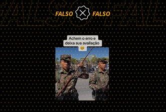 Vídeo de militares indígenas no 7 de Setembro é distorcido para fazer crer que não são brasileiros