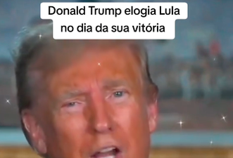 É falso que Trump elogiou Lula em discurso de vitória