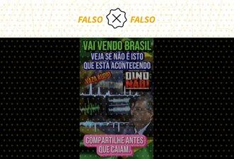 Áudio satírico circula fora de contexto para fazer crer que Dino confessou plano para destruir a economia