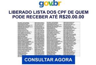 É golpe lista que promete indenização de até R$ 20 mil do governo federal