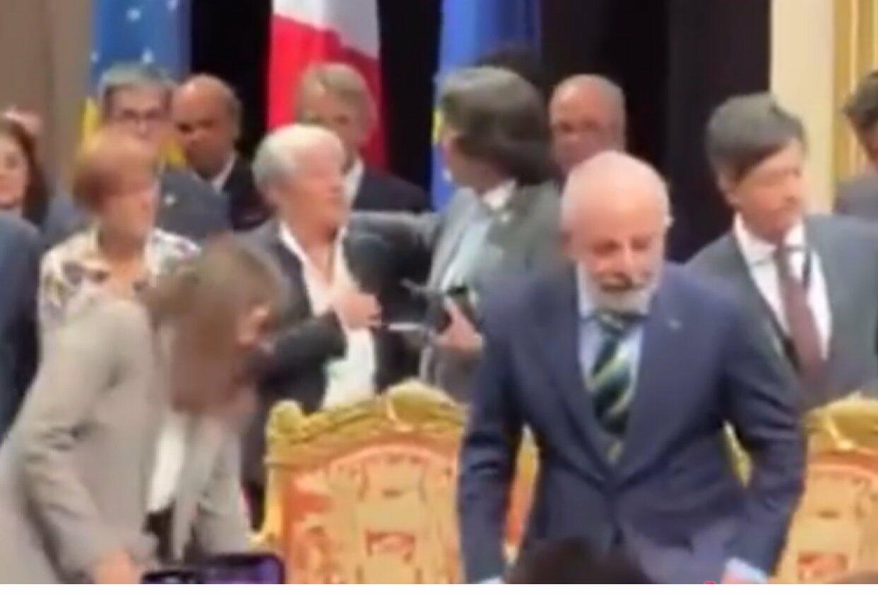 Vídeo é editado para fazer crer que Lula foi chamado de ladrão em Paris