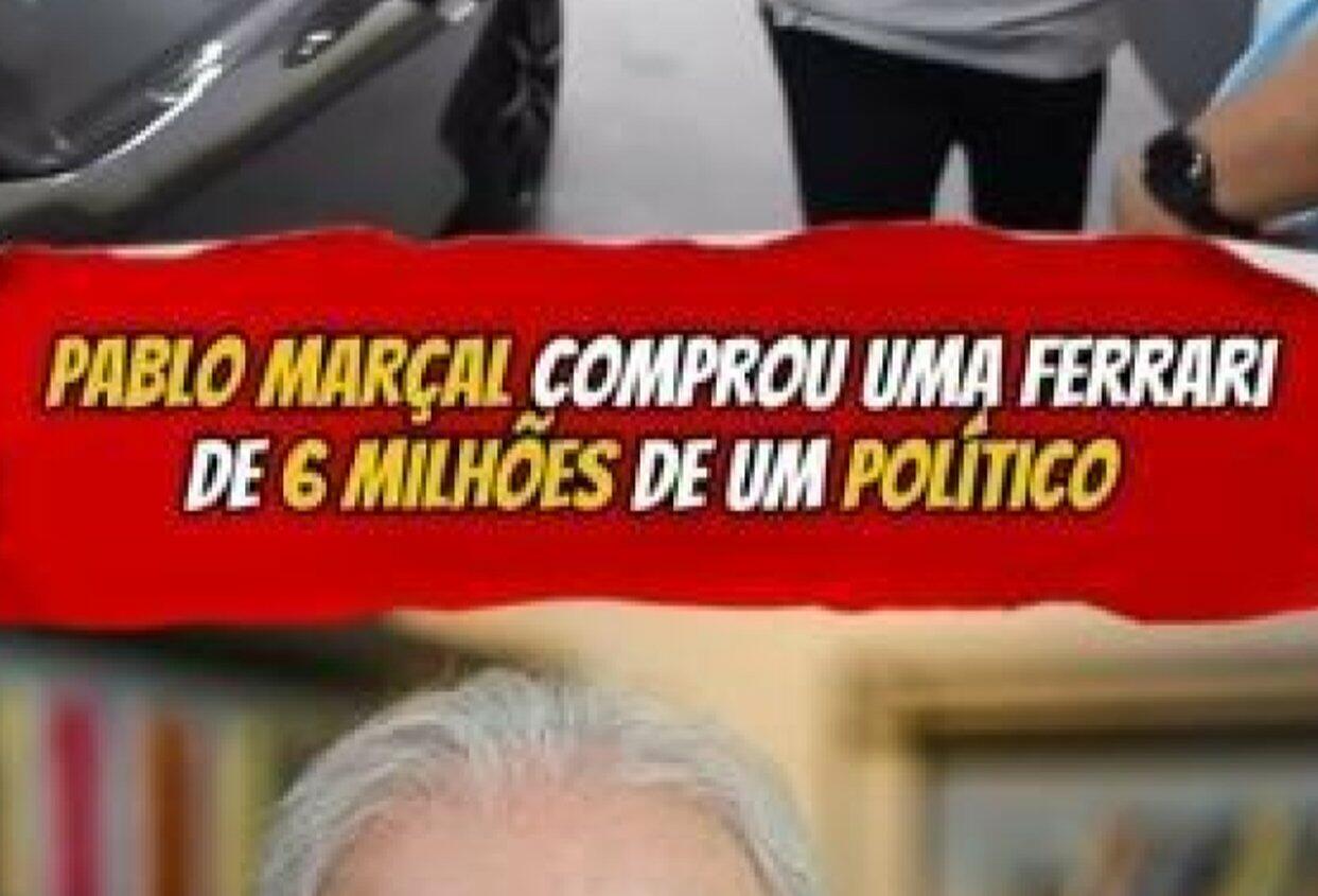 É falso que Pablo Marçal comprou Ferrari do presidente Lula