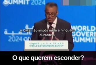 Discurso de diretor da OMS negando ‘ditadura sanitária’ é anterior à vitória de Trump