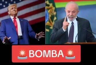 É falso que Trump anunciou que não convidará Lula para a posse