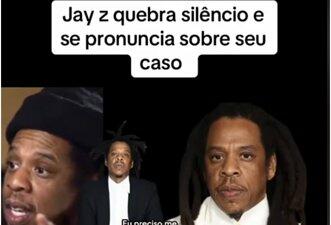 Vídeo usa dublagem falsa para inventar fala de Jay-Z sobre acusação de abuso sexual