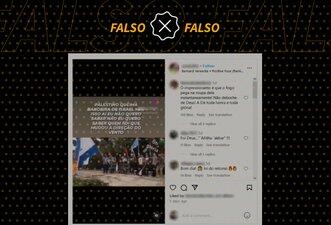 Homem que pegou fogo ao incendiar bandeira de Israel era iraniano, não palestino