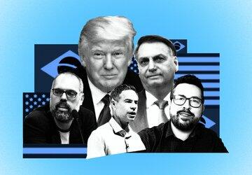 Investigados pelo STF se unem a lobistas nos EUA para retratar Brasil como ditadura e ajudar Trump