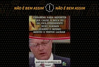 É de 2017 vídeo em que Mariana Godoy responde a Alckmin que problema do Brasil é má administração