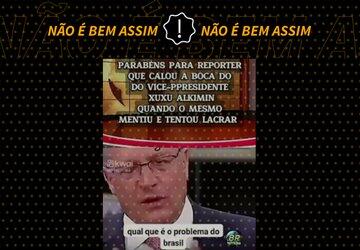 É de 2017 vídeo em que Mariana Godoy responde a Alckmin que problema do Brasil é má administração