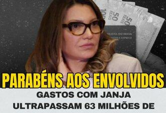 É falso que gastos de Janja somam R$ 63 milhões em dois anos