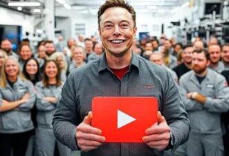 É falso que Elon Musk está negociando a compra do YouTube