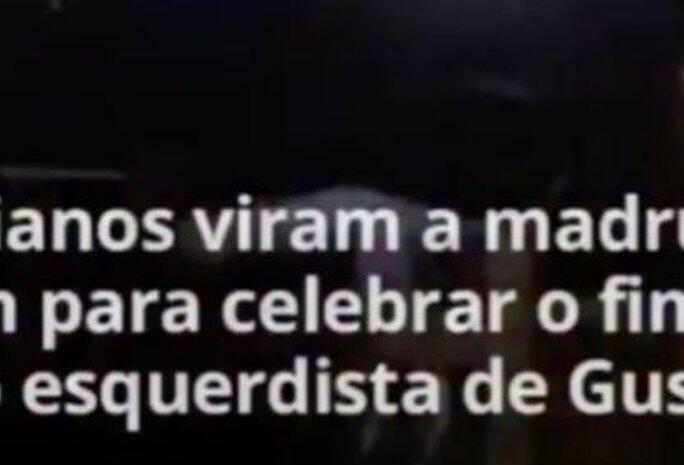 Vídeo não mostra queima de fogos após fim do mandato de Petro na Colômbia