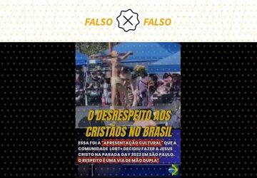 Vídeo de apresentação de pole dance na cruz foi gravado nos EUA, não em São Paulo