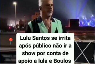 Vídeo não mostra Lulu Santos reclamando de boicote após suposto apoio a Boulos