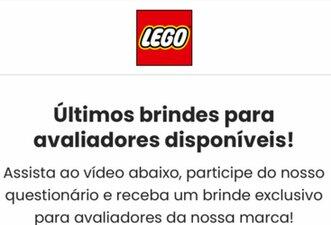 Golpe oferece kits de Lego para roubar dinheiro e dados de usuários
