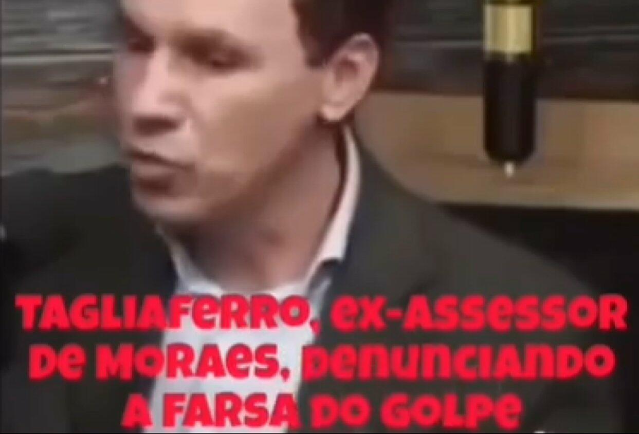 É falso que ex-assessor de Moraes disse que havia infiltrados de esquerda no 8 de Janeiro
