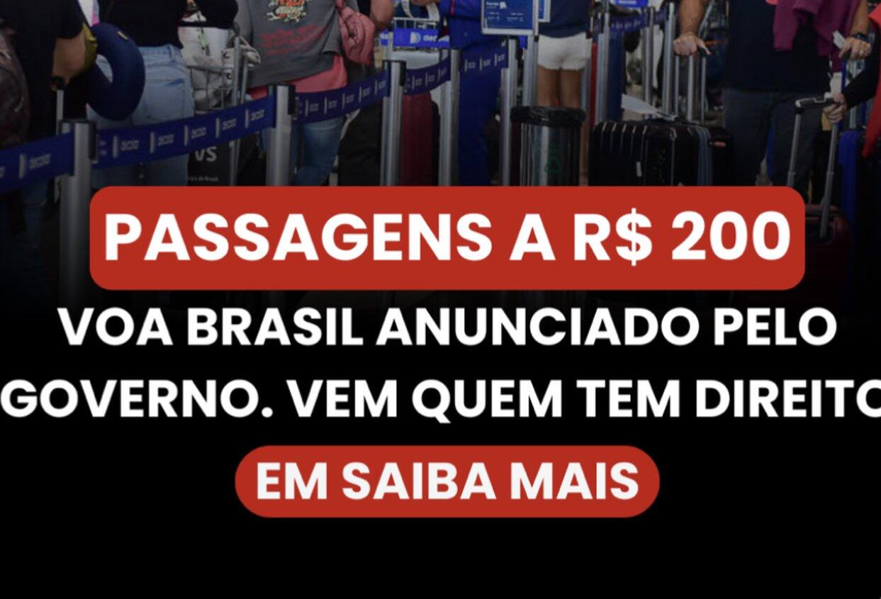Anúncios na Meta que cobram taxa para o Voa Brasil promovem golpes