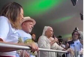 É montagem o vídeo que mostra Lula sendo vaiado no Círio de Nazaré