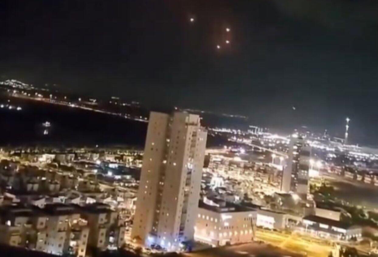 É antigo vídeo que mostra ataque do Irã a Israel
