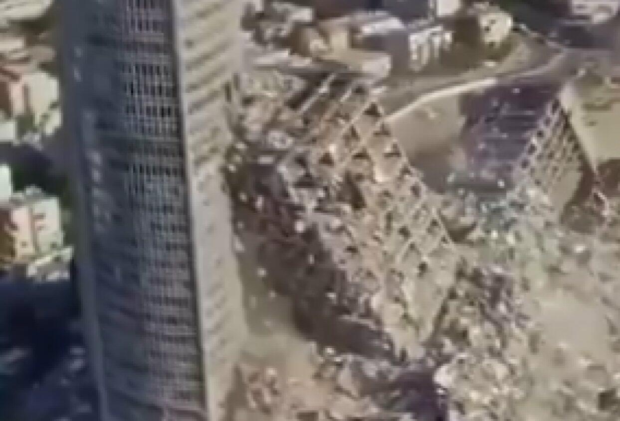 Vídeo que mostra prédios destruídos em Israel foi gerado por IA