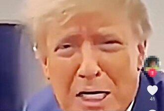 Posts usam dublagem falsa para alegar que, após sofrer atentado, Trump enviou mensagem a Bolsonaro