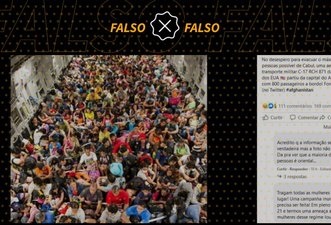 Foto não mostra retirada de civis do Afeganistão, mas resgate nas Filipinas em 2013