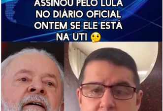 É falso que outras autoridades assinaram atos oficiais em nome de Lula durante internação