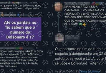 Twitter exclui posts que ligam Bolsonaro a número usado na urna em 2018