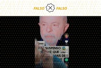 Não é verdade que Lula acabou com INSS e Farmácia Popular