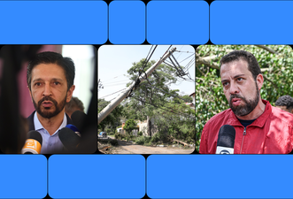 Nunes e Boulos desinformam sobre Enel e apagão em São Paulo