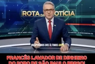 PF prendeu francês por violência doméstica, não por lavar dinheiro para o Foro de São Paulo