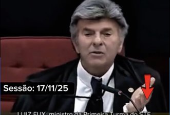 Posts manipulam vídeo com IA para fazer crer que Fux anunciou soltura de Bolsonaro