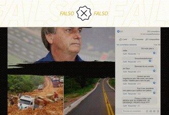 Foto de estrada em MT pavimentada em 2017 é atribuída ao governo Bolsonaro